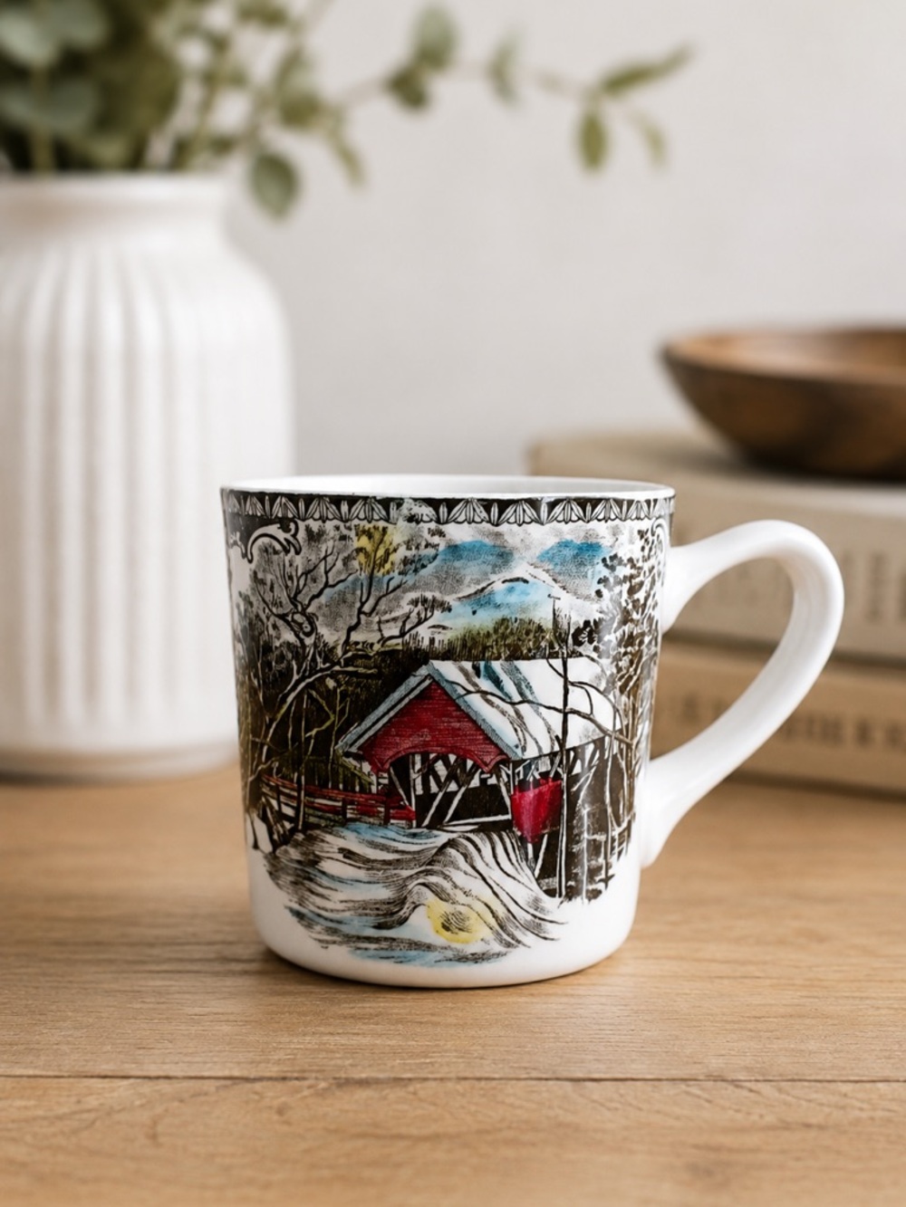 Johnson Brothers Friendly Village Christmas Mug Made in England